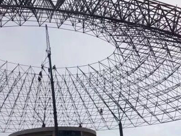 巢湖篮球馆球形网架厂家价格